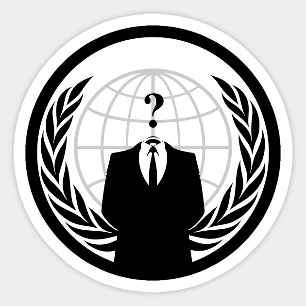Anon Sticker by XtremeOcMex
